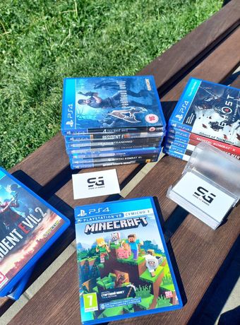 Ігри на Ps4, Minecraft, Battlefield, Need For Speed, Uncharted, Ufc
