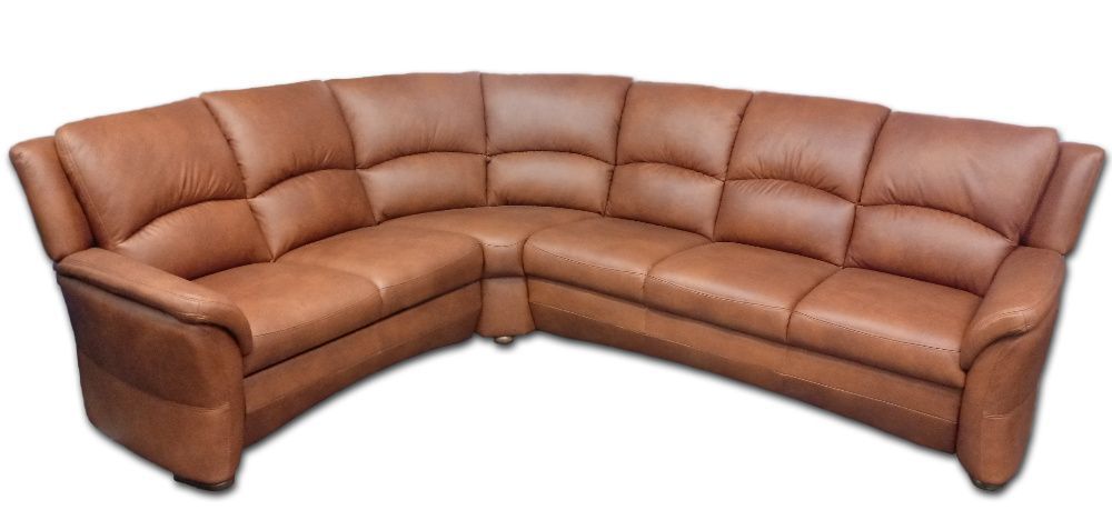 Narożnik kanapa sofa narożna HELSINKI naturalna prawdziwa skóra