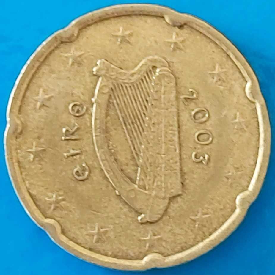20 Cêntimos de 2003 da Irlanda