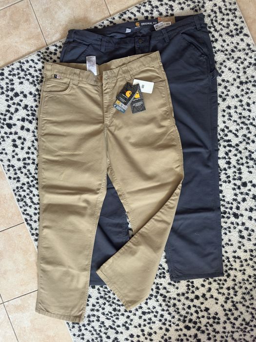 Carhartt pants оригінал штани бежеві великого розміру