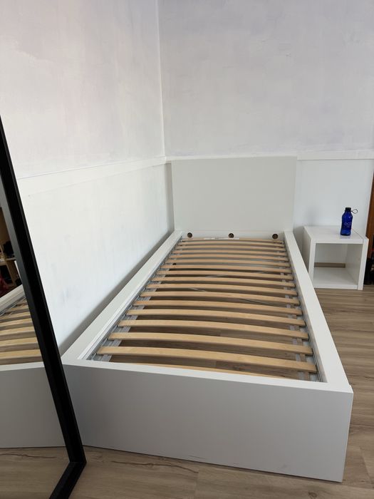Cama solteiro 90x200 Ikea