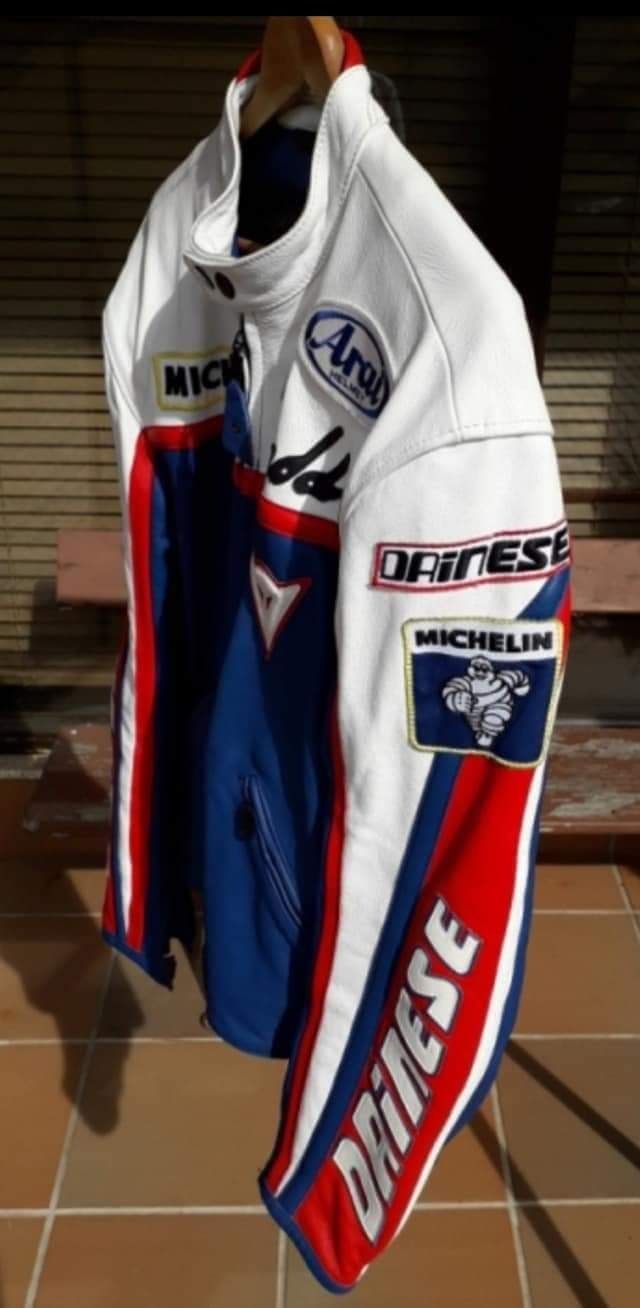 Blusão Dainese do expiloto Freddie Spencer