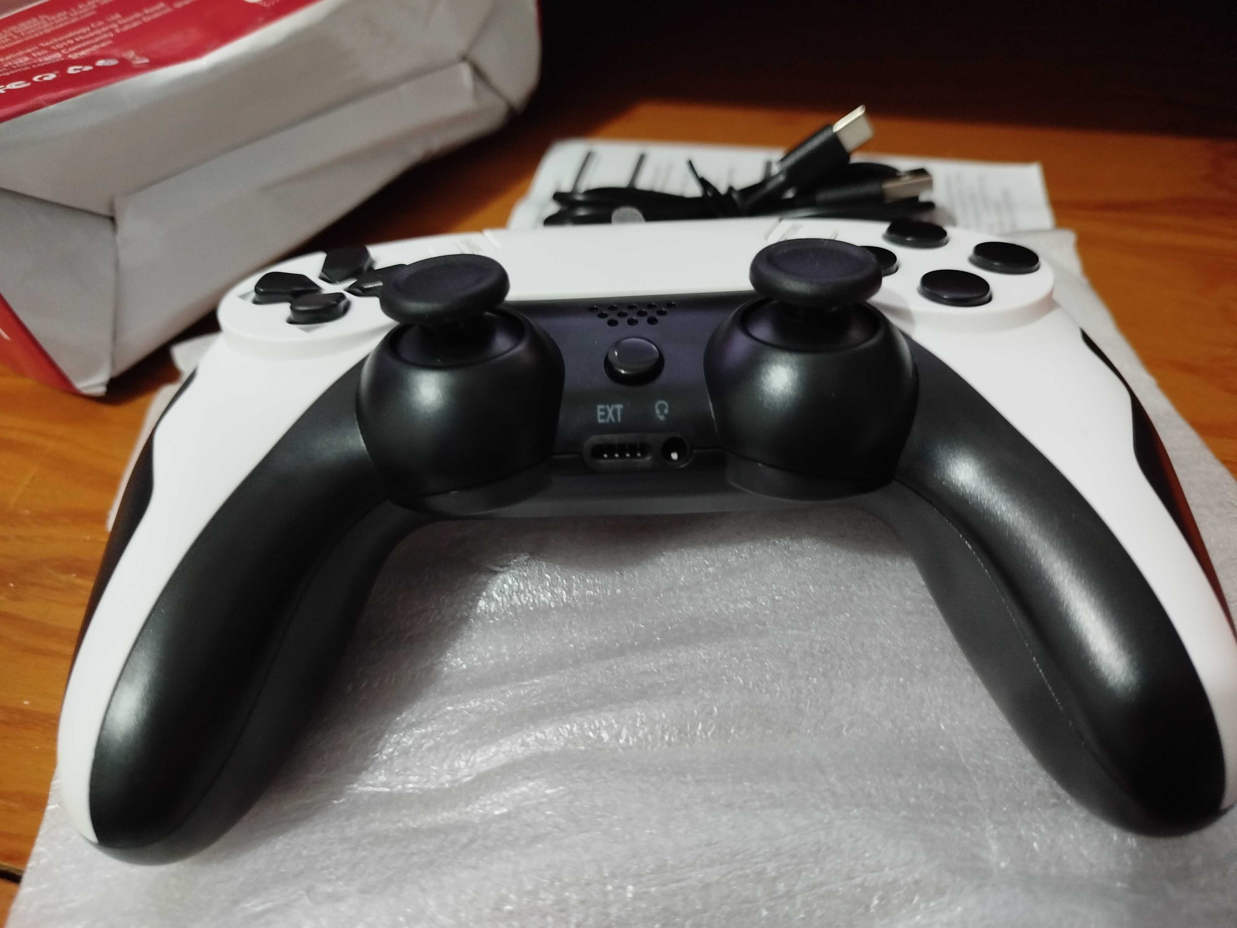 Comando NOVO PS4, PS3 e PC sem fios wireless Bluetooth, cabo incluído