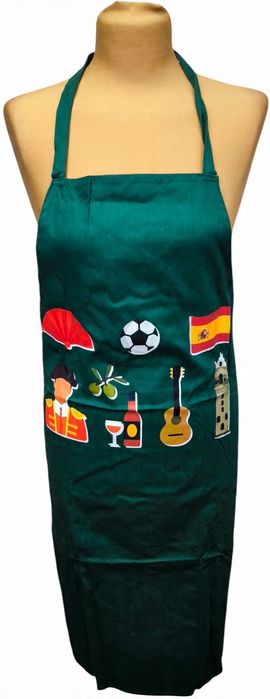 Fartuch kuchenny z nadrukiem hiszpania spain