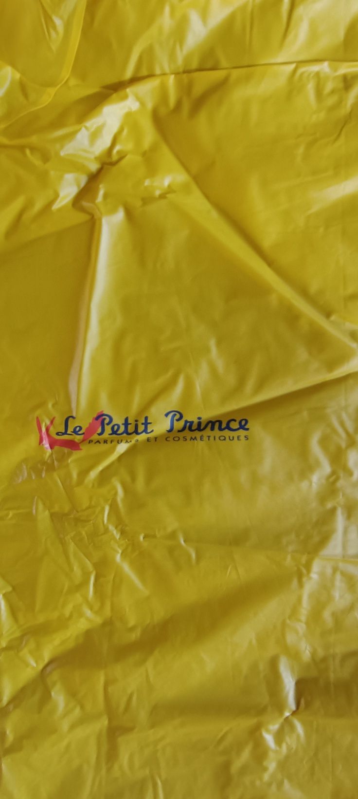 Capa de chuva amarela Le petit Prince