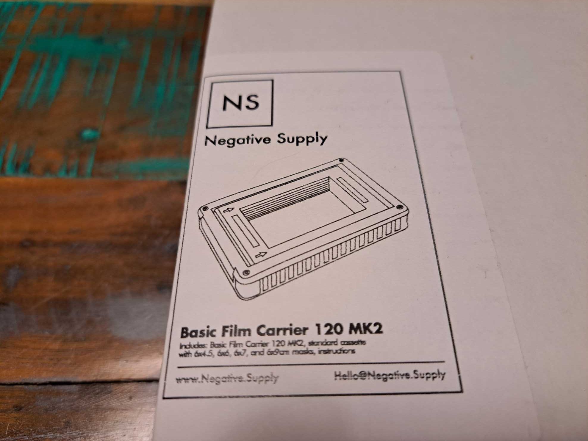 Negative Supply - 120 MK2 (645, 6x6, 6x7, 6x9) - skanowanie negatywu