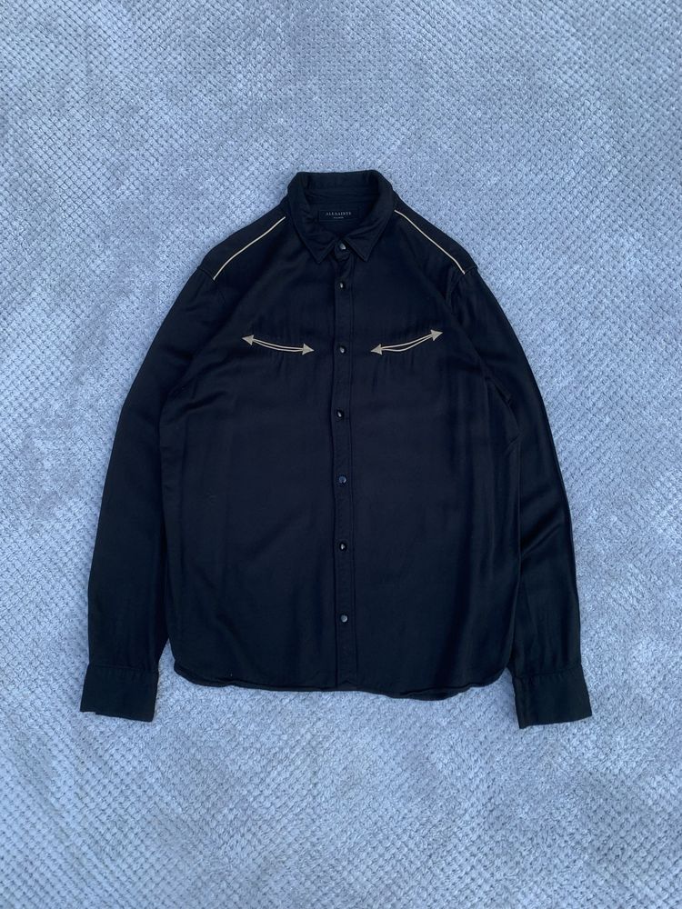 Allsaints Bounty Ls Shirt Allsaints Western Size:L/XL сорочка рубашка