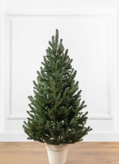 Штучні новорічні ялинки в горщику Siga Group елка ялинка