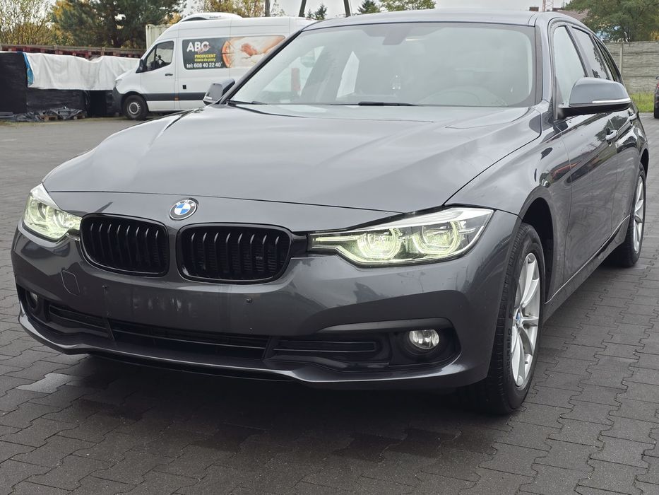 BMW Seria 3 FullLed/Navi/Skóra/ElKlapa/Tempomat/Klimatronik/2017Rok/