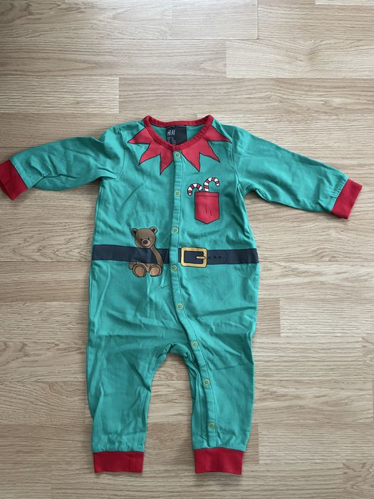 Pajac niemowlęcy chłopięcy h&m 74