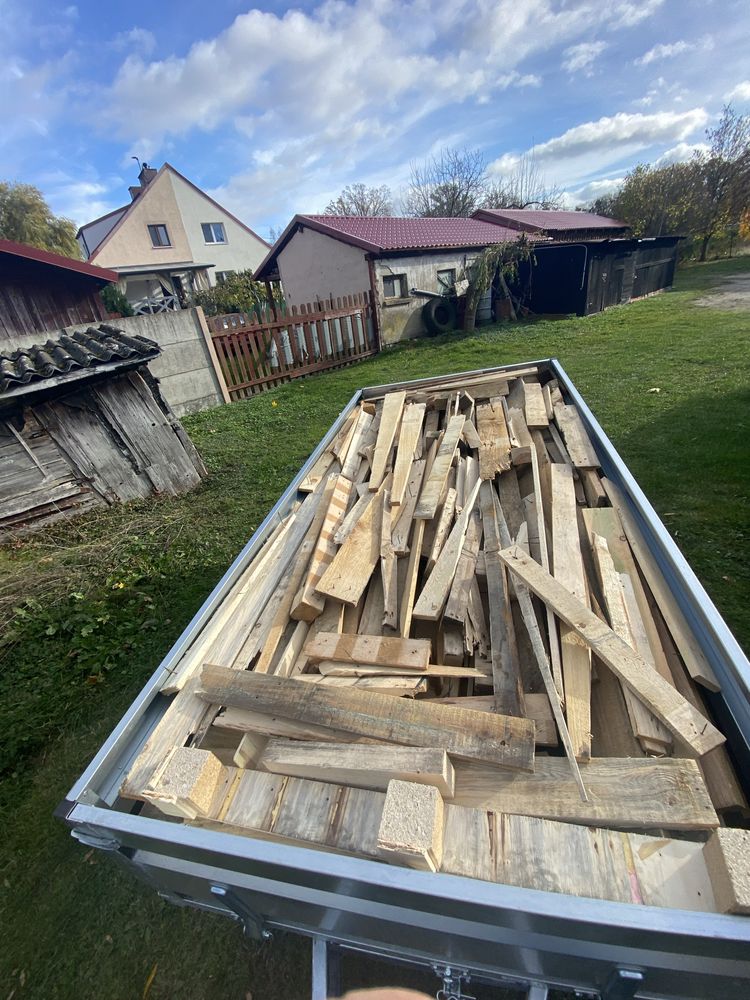 Drewno z palet, dowóz do 15km od Gdyni gratis