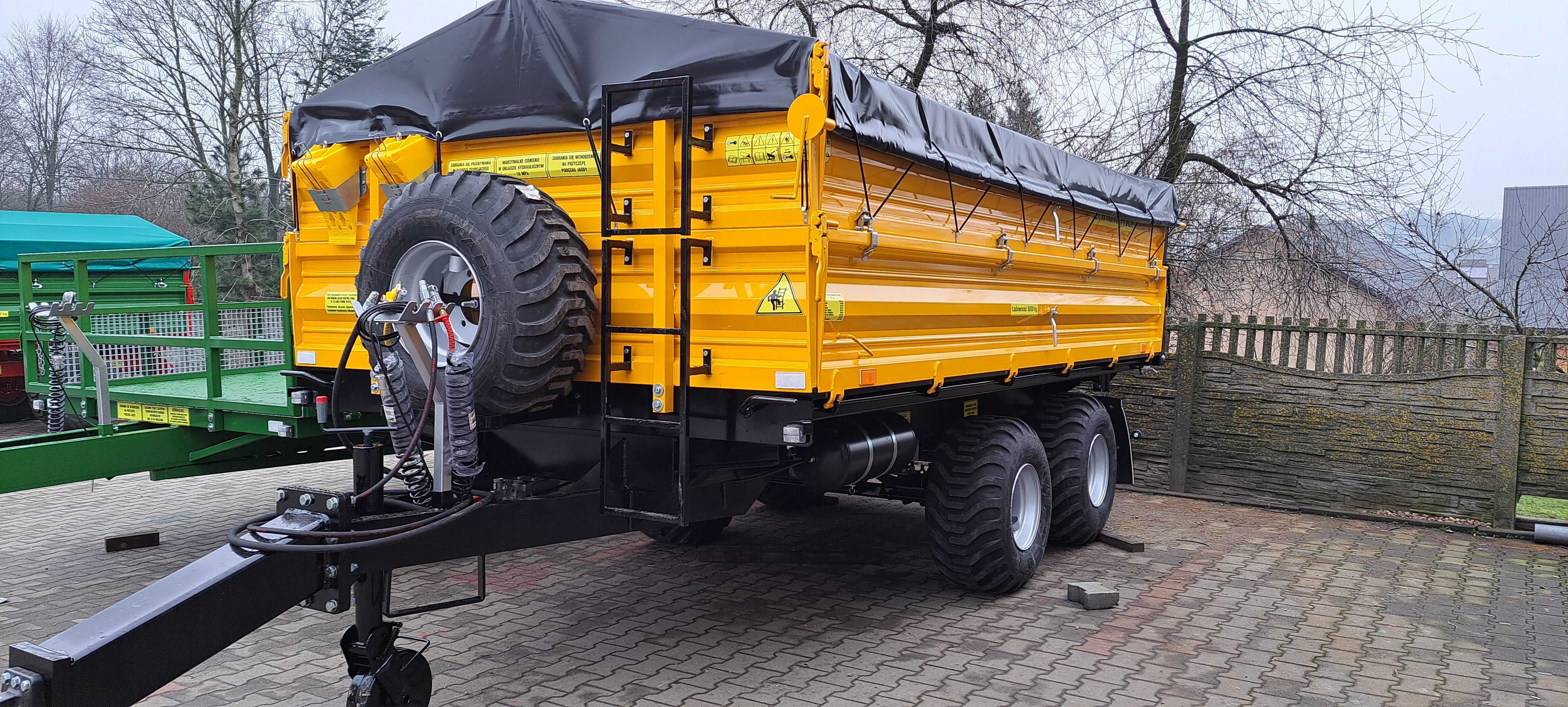 Przyczepa dwuosiowa Tandem TECHMONT PTTCW310 10T