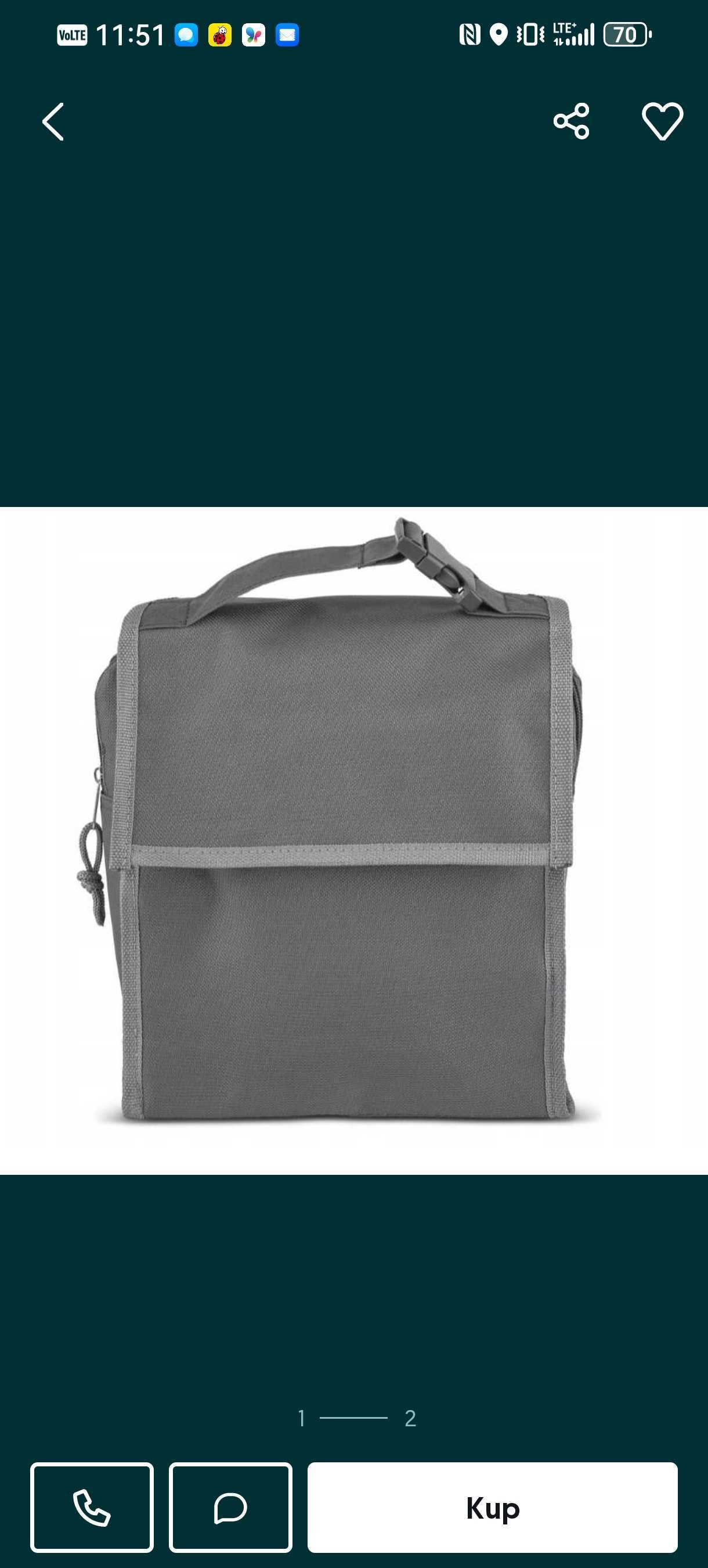 Torba termiczna TOPMOVE 4,8L Lidl