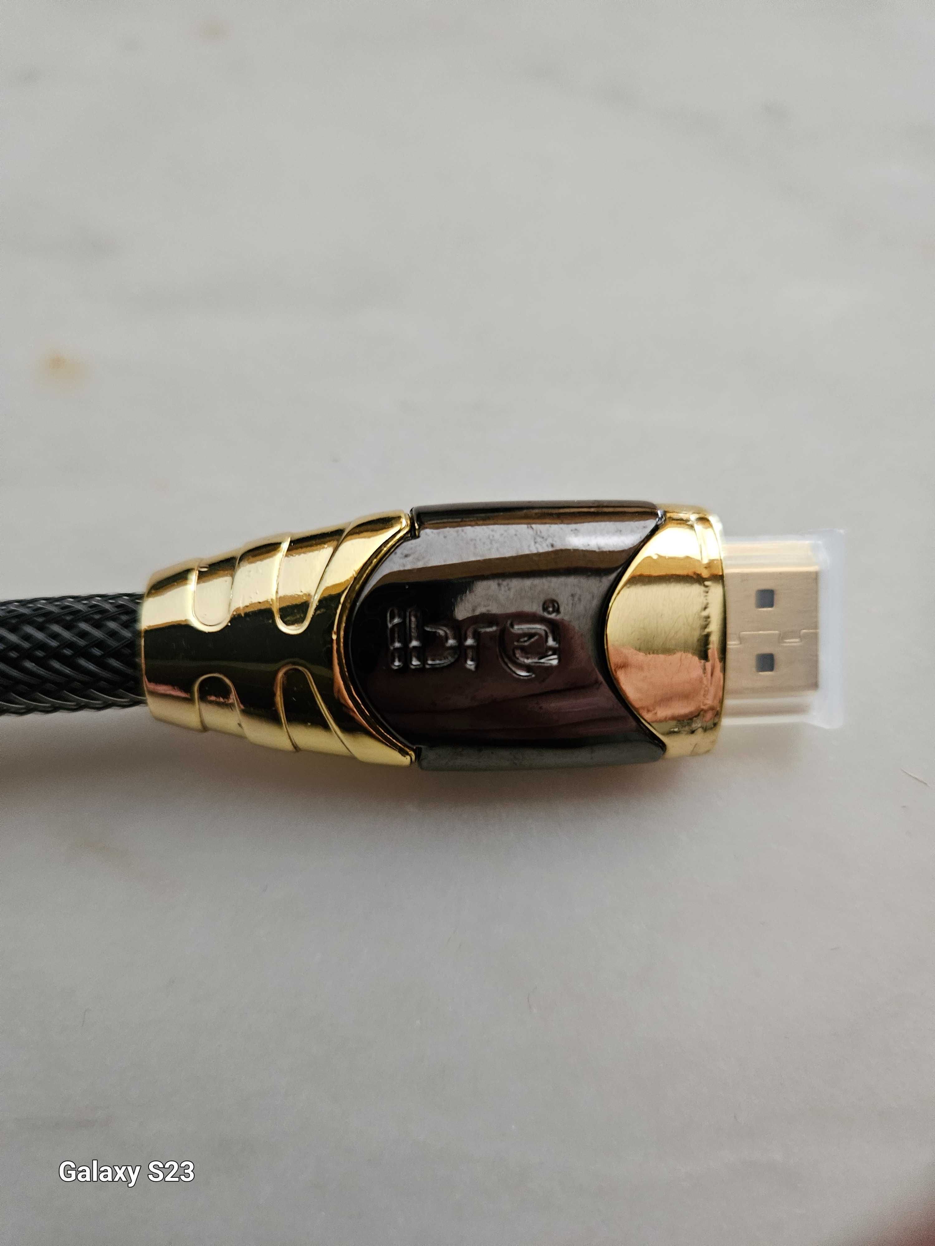 Cabo HDMI 4K, comprimento 6,85 m.