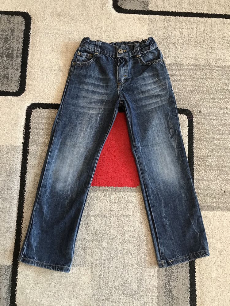 Spodnie jeansowe r.122 dla chlopca f. Wenice