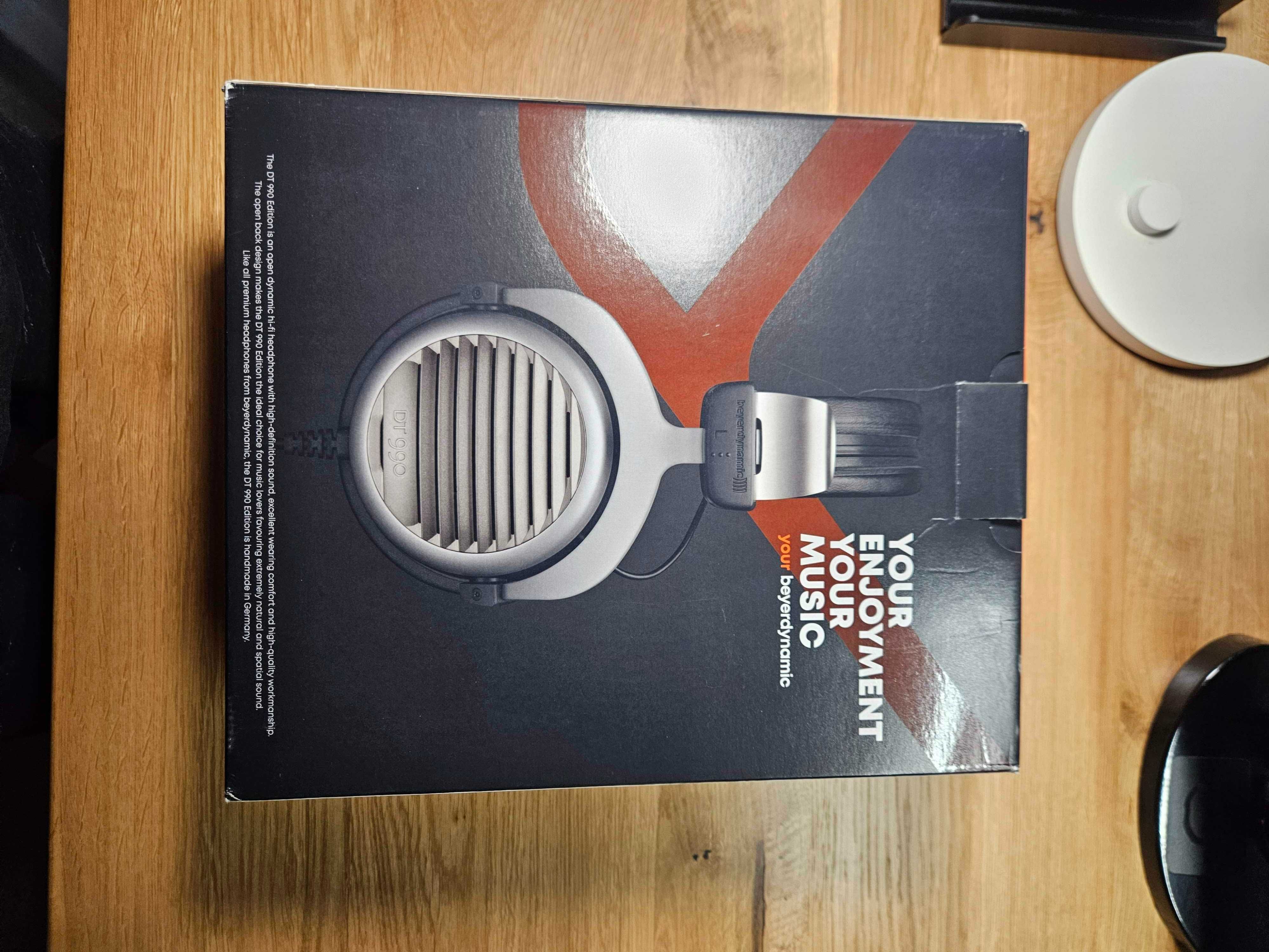 Pudełko po słuchawkach Beyerdynamic DT990 Edition 250Ohm