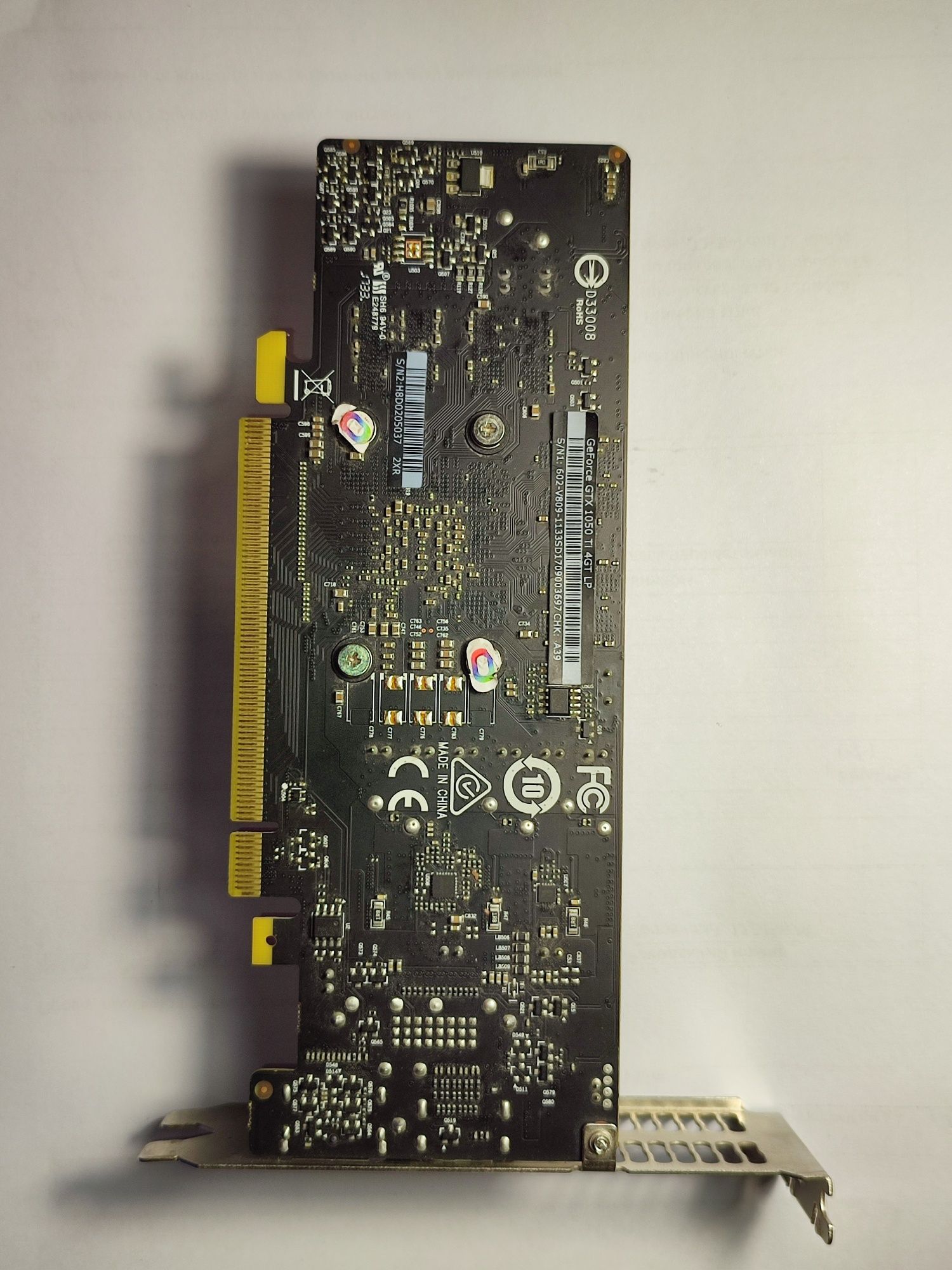 Видеокарта gigabyte NVIDIA GTX 1050 ti 4 gb