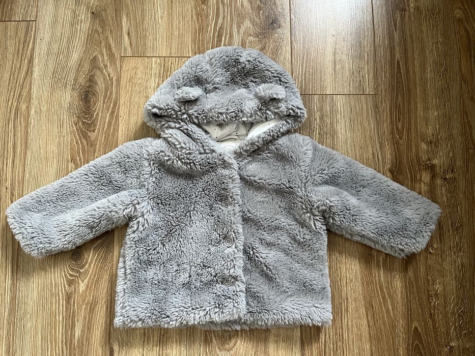 Gruba bluza/futerko rozm 80