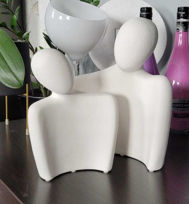 Figurka Dekoracyjna Para Nowoczesna Ozdoba Salon Design Minimalizm