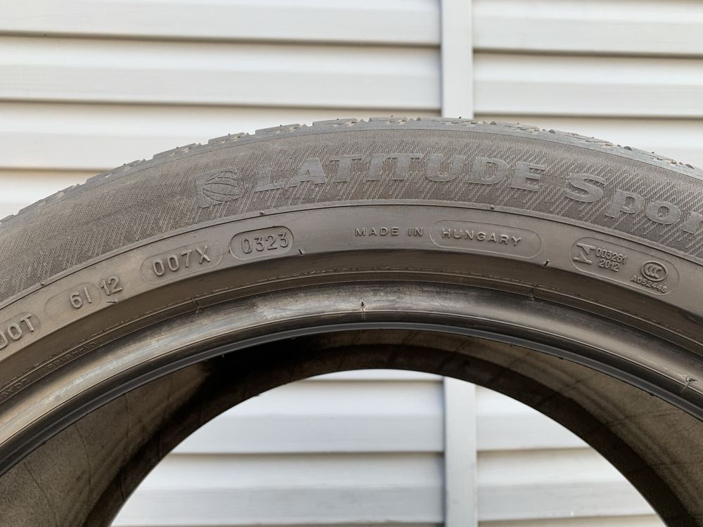 Пара літніх шин Michelin 285/40 R20 Latitude Sport 3
