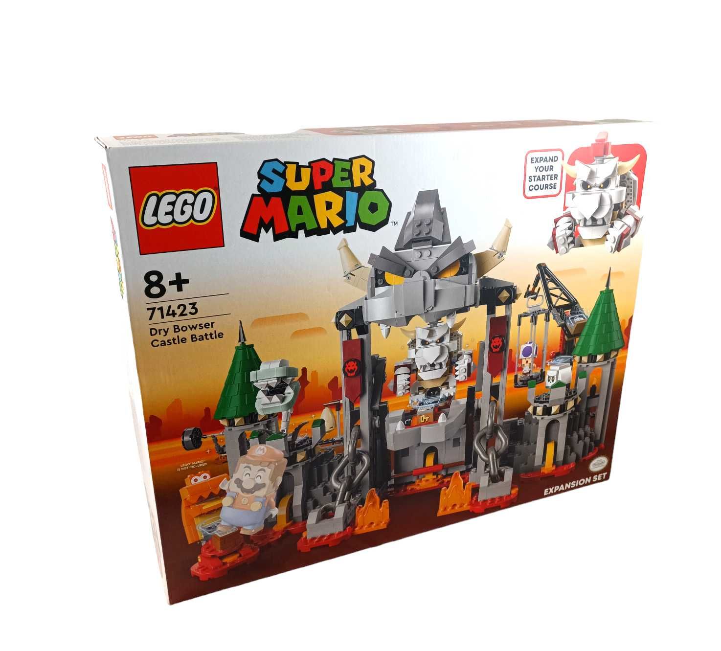 Lego 71423 Super Mario Walka w Zamku Dry Bowsera