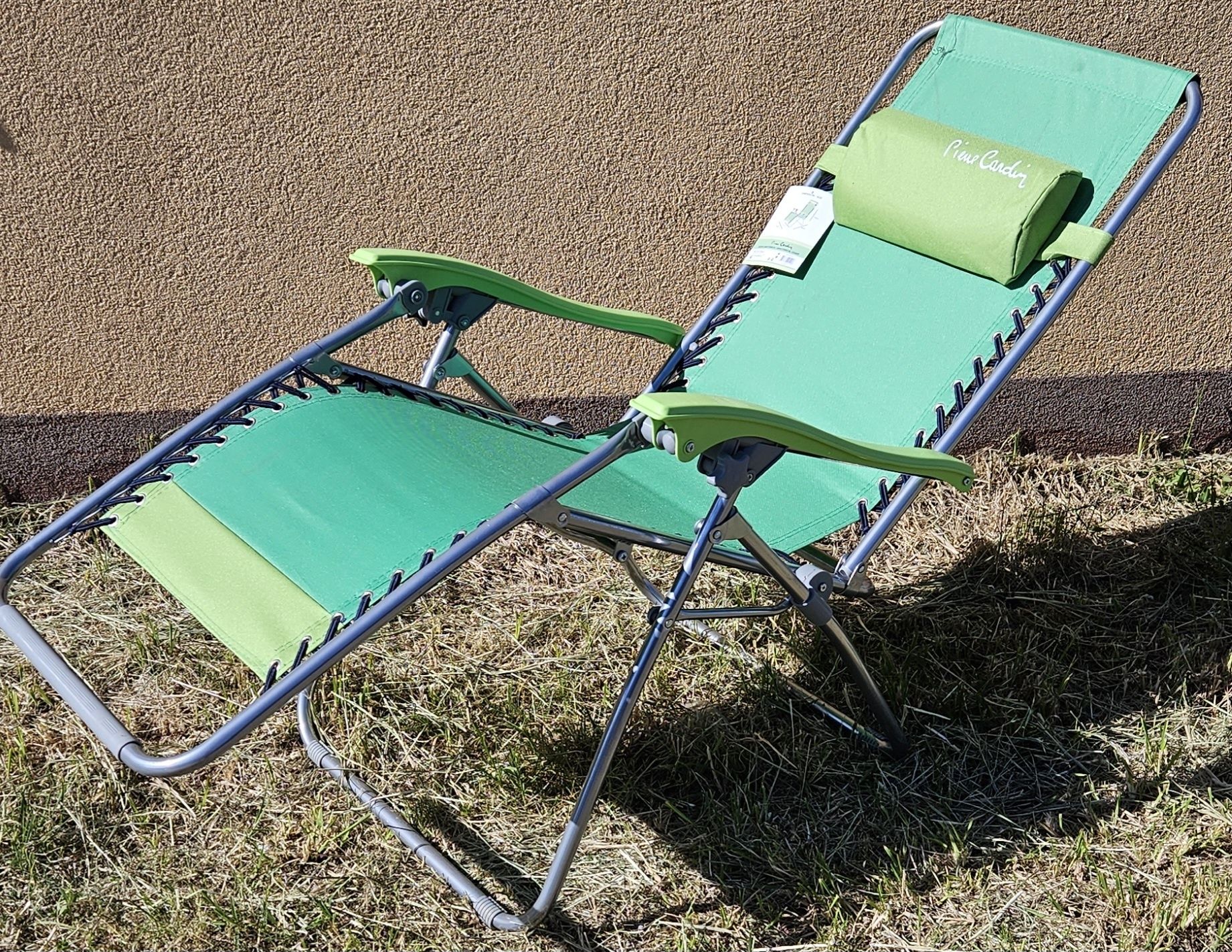 Krzesło ogrodowe plażowe Leżak Pierre Cardin