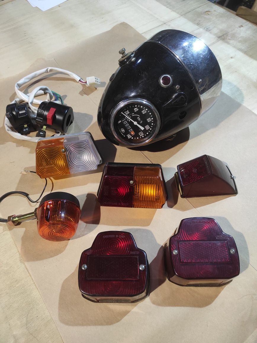 Lampa Dniepr Ural K750 części dyfer siedzenie M72 mnóstwo , bdb jakość