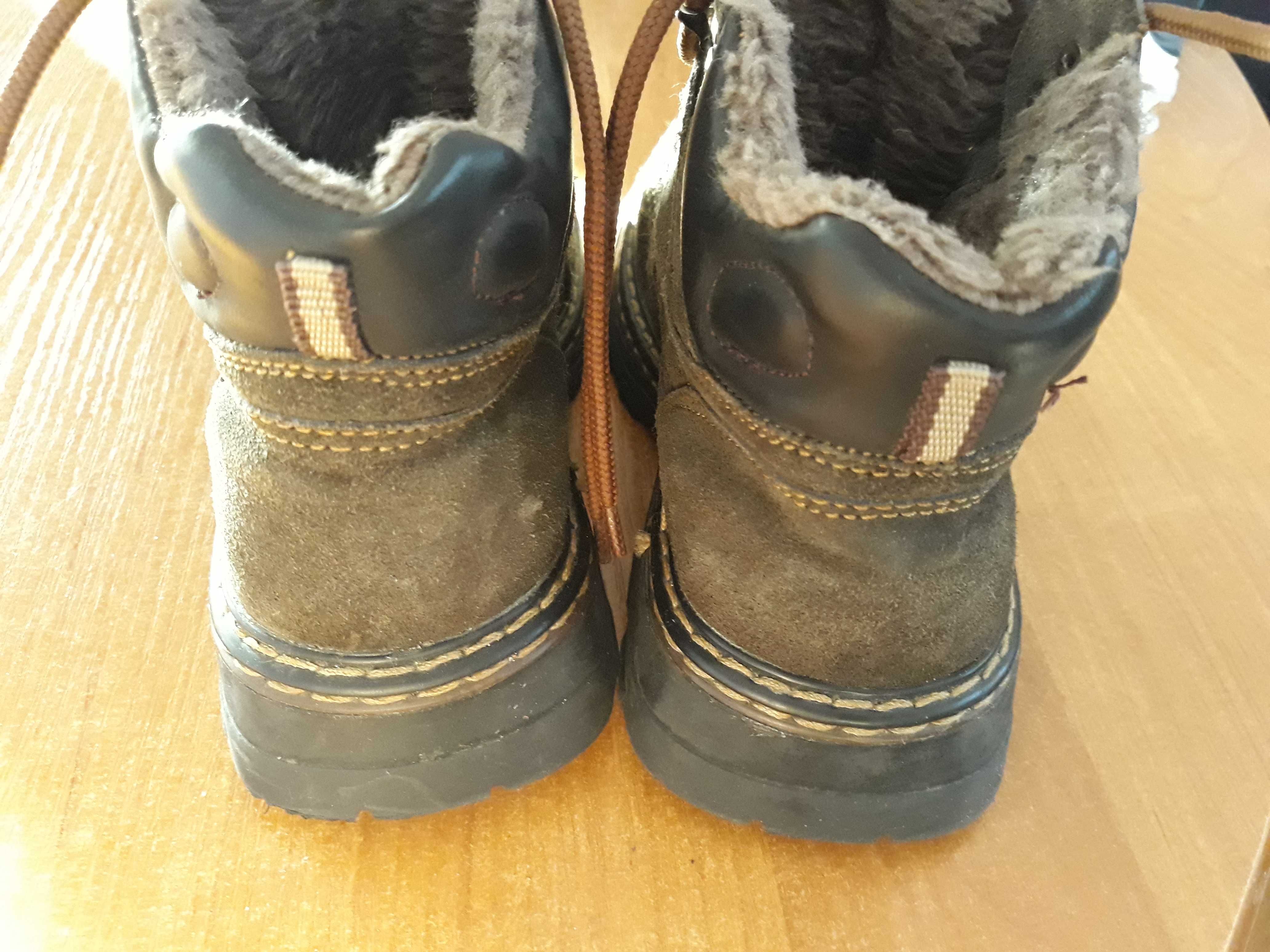 Buty zimowe skórzane 32 chłopięce Grand Canyon