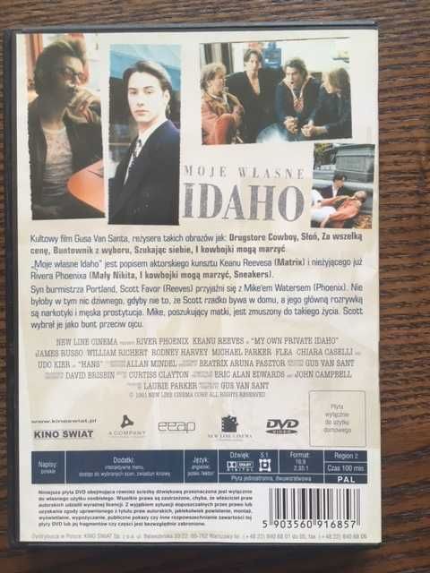 Moje własne Idaho dvd Pl