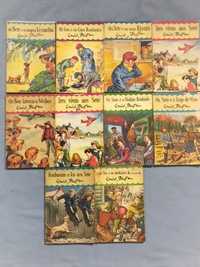 Lote de Livros Enid Blyton Os Sete usados