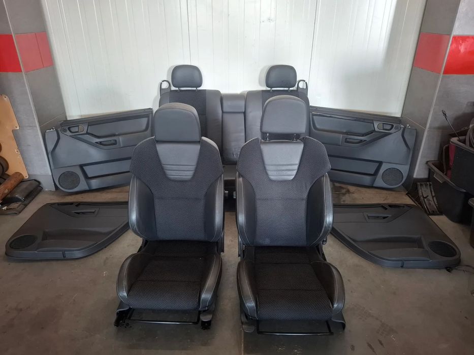 Fotele przód Recaro tył plus boczki komplet Opel Meriva A OPC 2007 rok