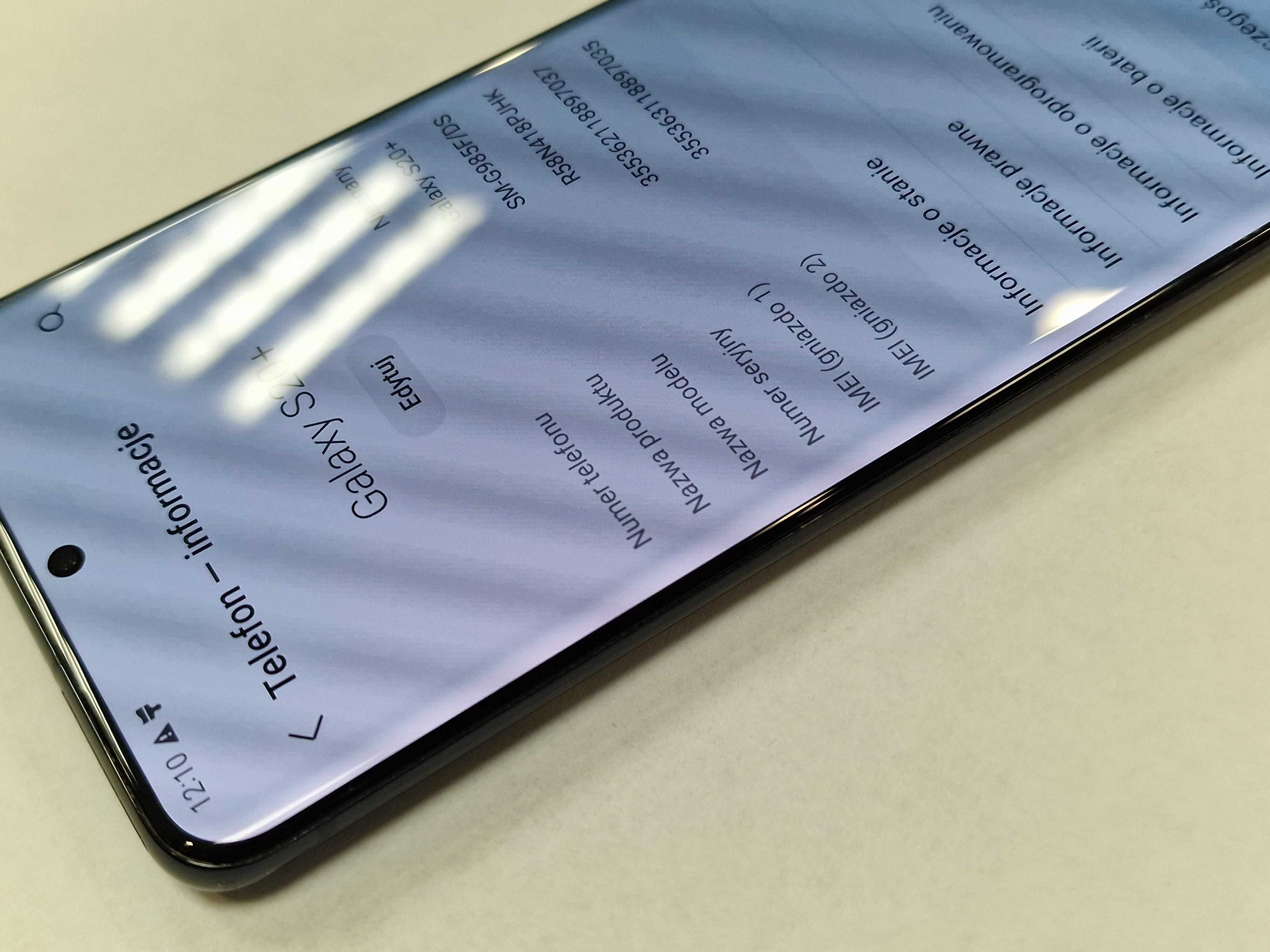 Samsung Galaxy S20+ 4G/ Cosmic Black/ BDB/ 8GB/ 128GB