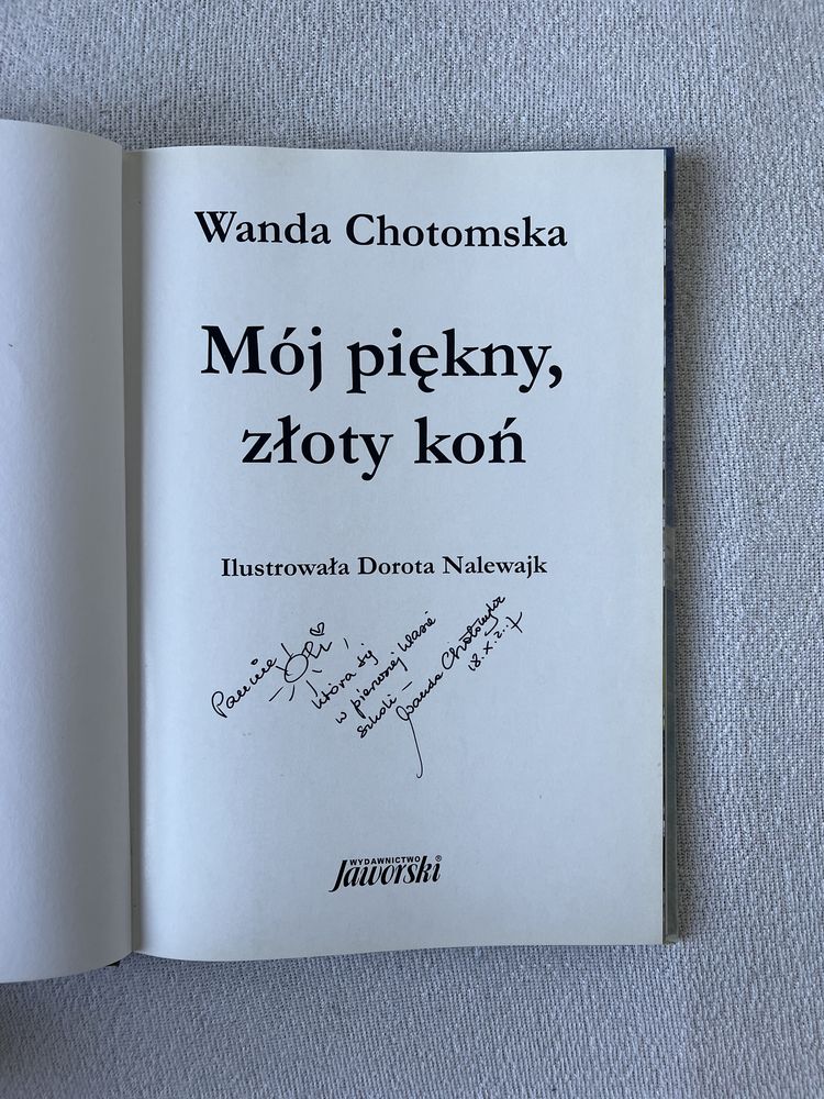 Mój piękny koń Wanda Chotomska