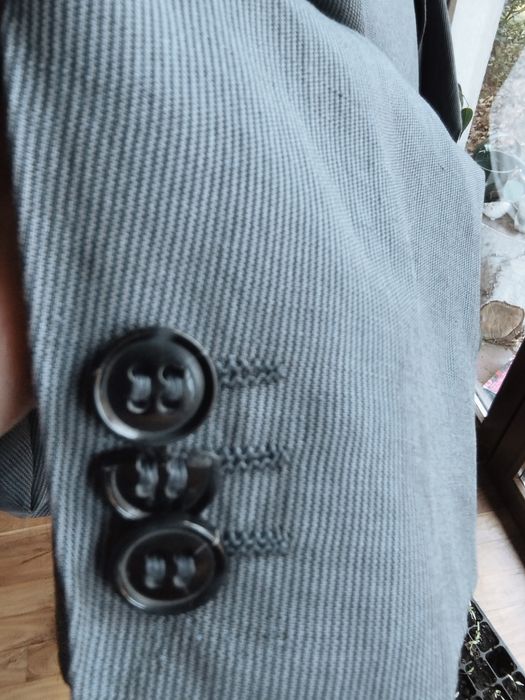 Marynarka jedwab i len Zegna