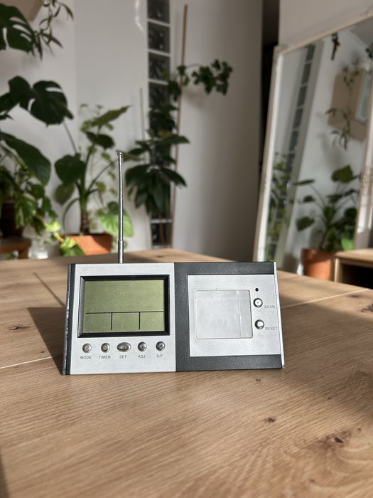 Termometr radio zegar 3w1