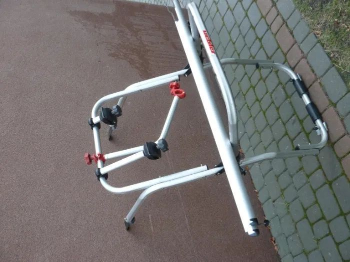 VW Sharan 95-2010 bagażnik na tylna klapę 3 rowery Uebler aluminiowy