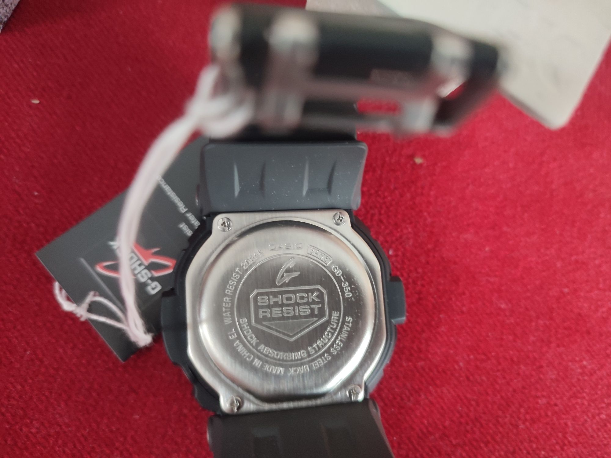 ZEGAREK CASIO G-SHOCK GD-350-1ER nowy oryginalny okazja na prezent