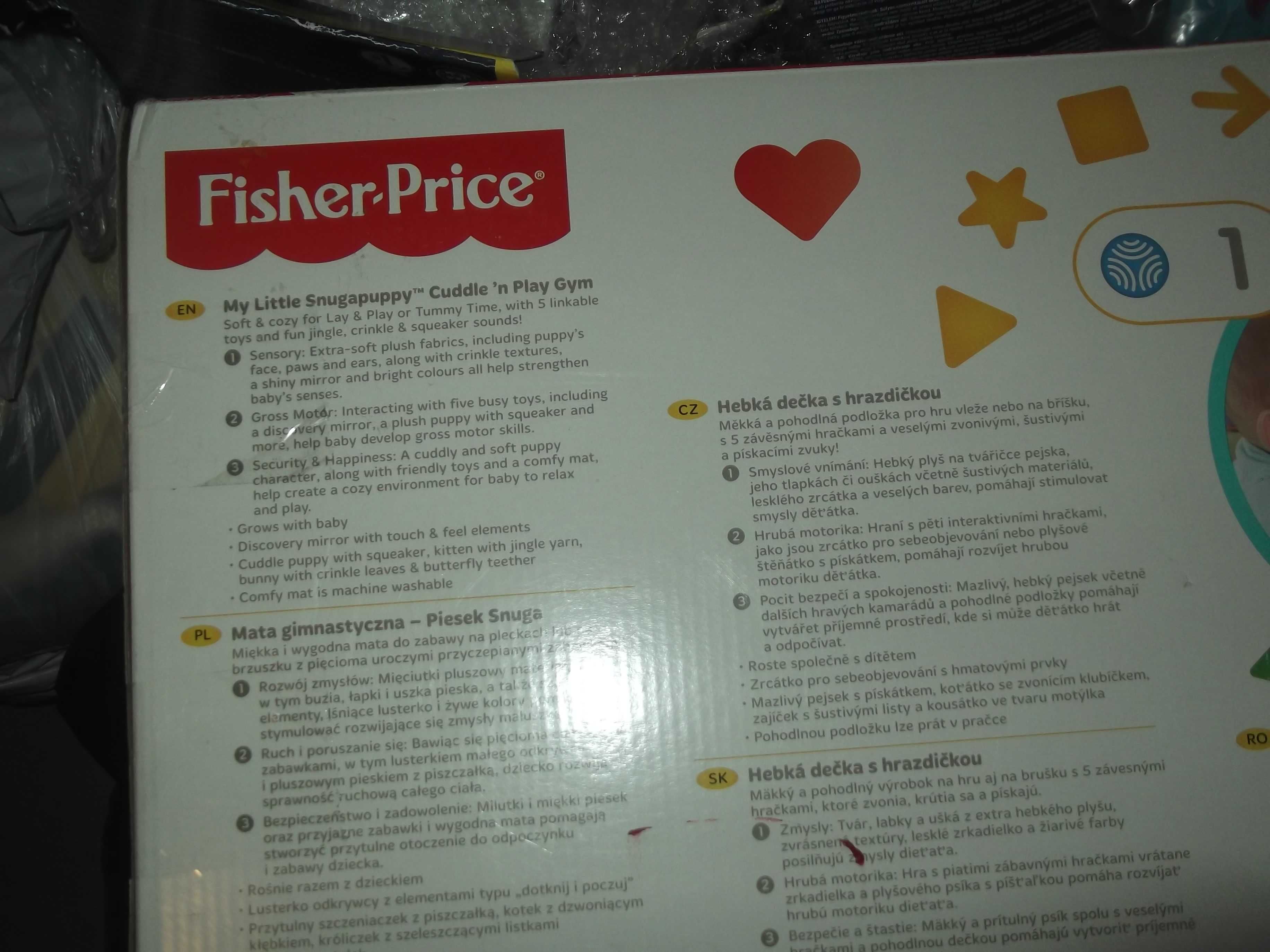 łuk dla niemowlaka, edukacyjny, firma fisher price