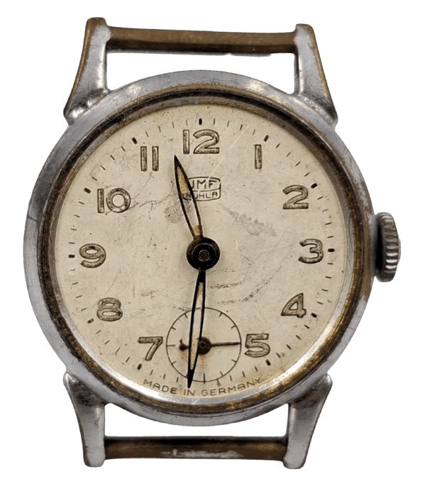 Stary zegarek mechaniczny kolekcjonerski uszkodzony Ruhla umf