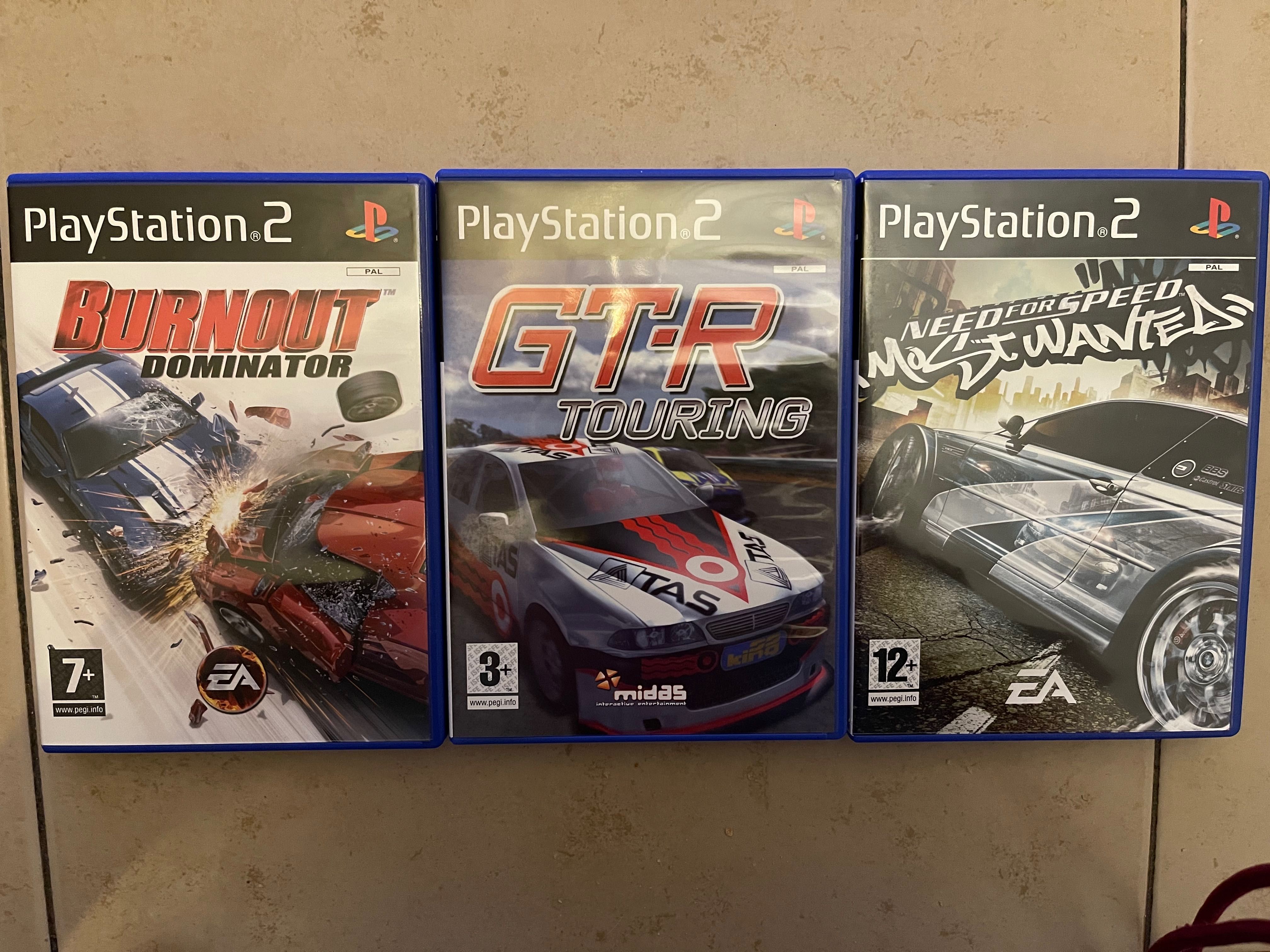 Jogos ps2 burnout , GT-R,  PlayStation 2