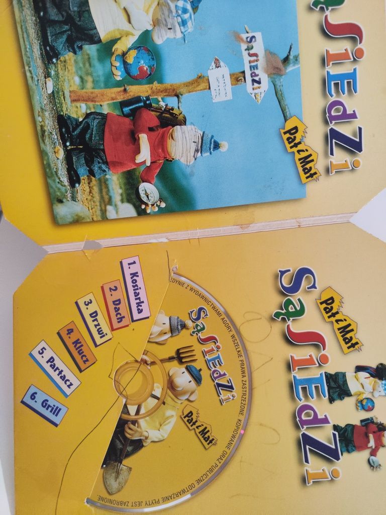 Sąsiedzi Pat i Mat Kosiarka, Dach, Drzwi, Klucz, Partacz, Grill VCD