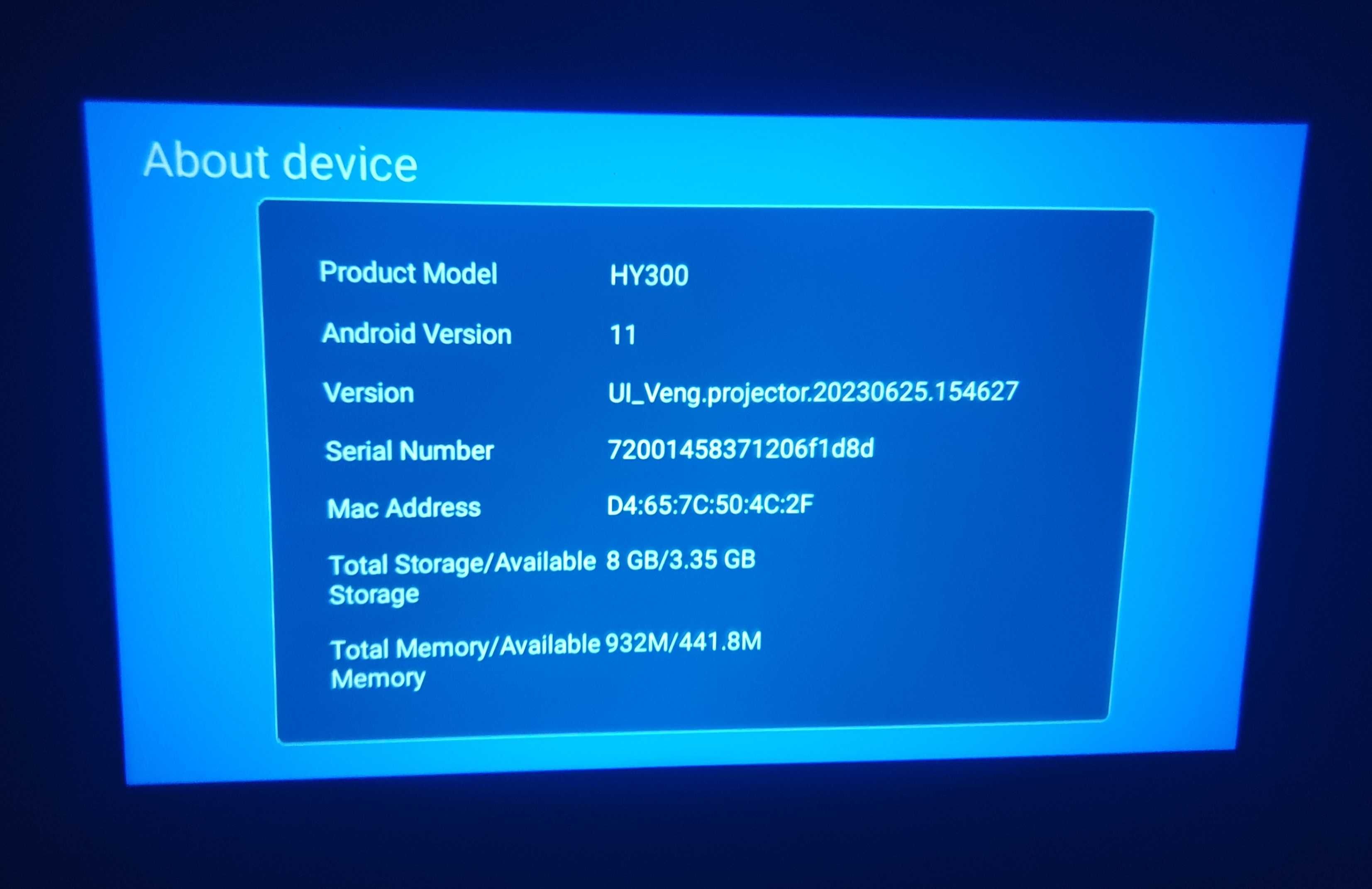 Projektor Magcubic Rzutnik 4K HDMI PILOT WIFI HY300 android chromecast