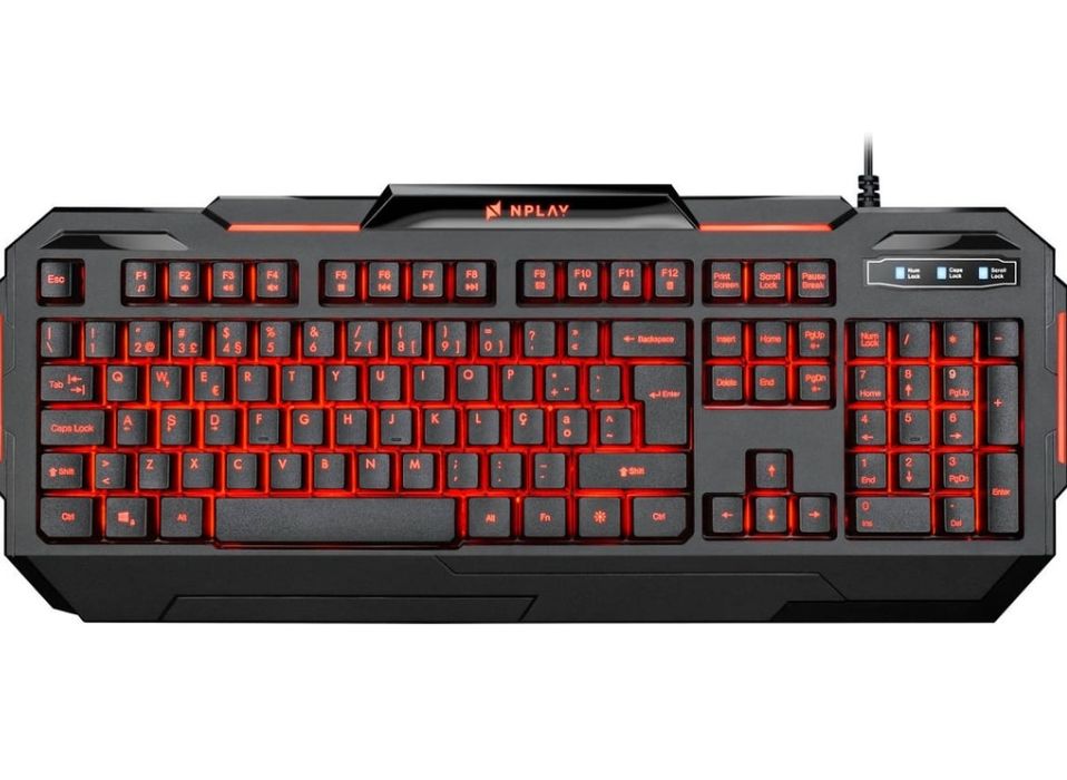 Bundle Gaming Nplay Dominate 6.0 (Teclado + Auscultadores + Rato)
