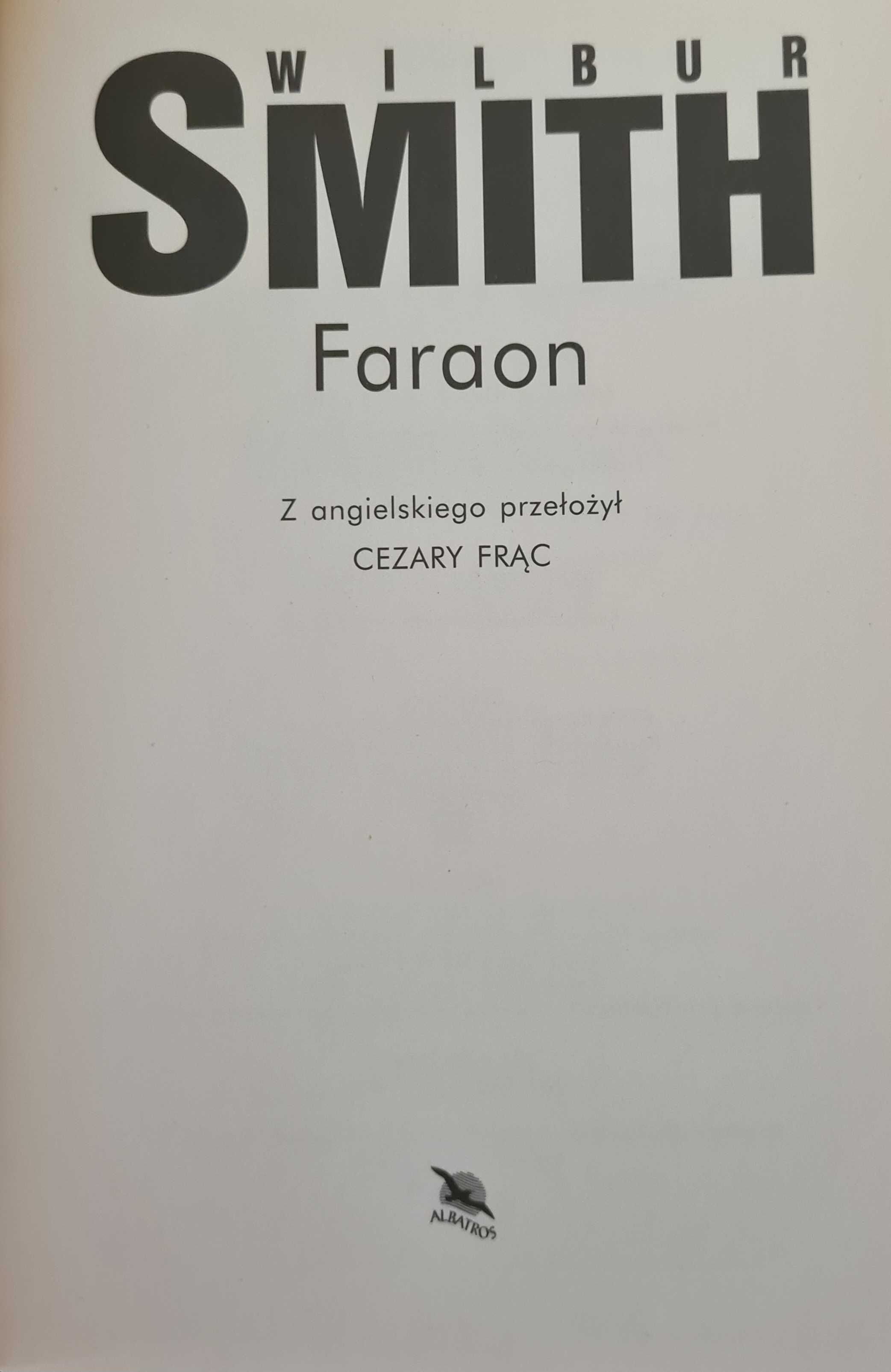Książka: "Faraon" (Cykl Egipski) Wilbur Smith