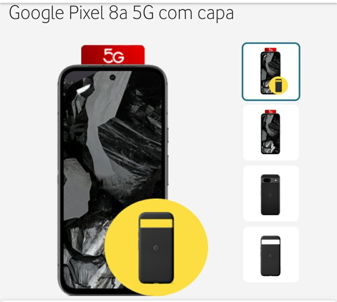 Pixel 8a 256gb preto