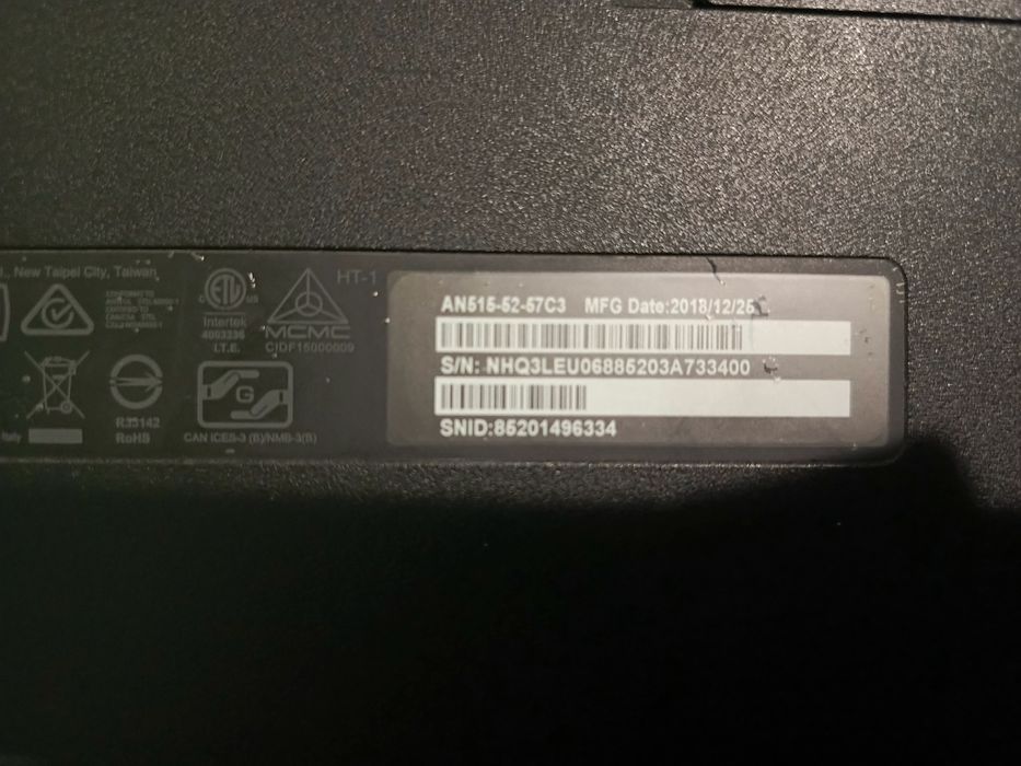 ACER NITRO GTX 1050 TI 4gb 16gb оперативи