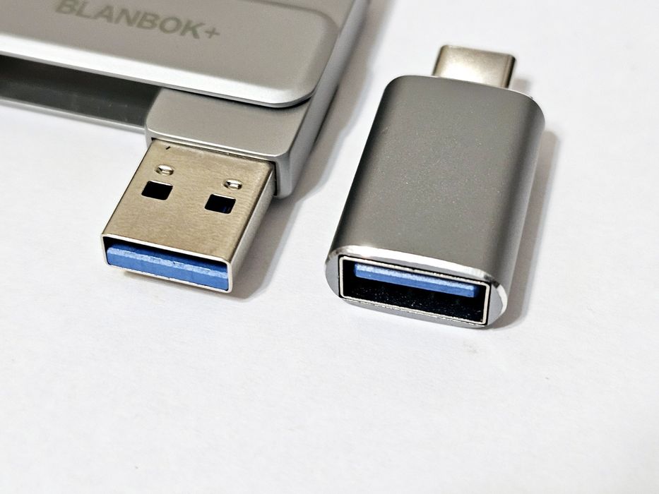 MFI USB-накопичувач BLANBOK+ 128 ГБ для iPhone/iPad/Android/PC