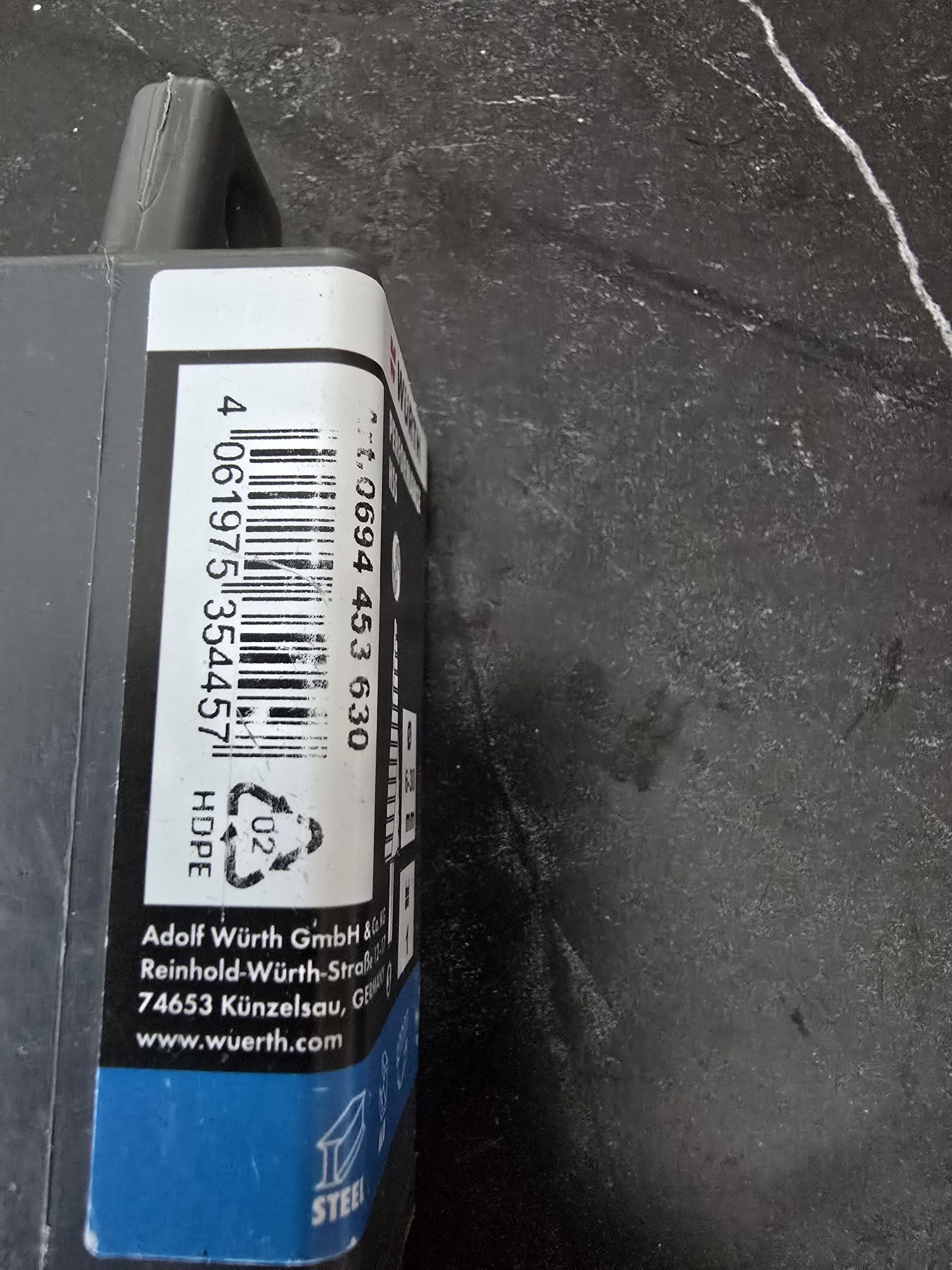 Wurth  stopniowe wiertlo spiralne performance hss 6-30mm