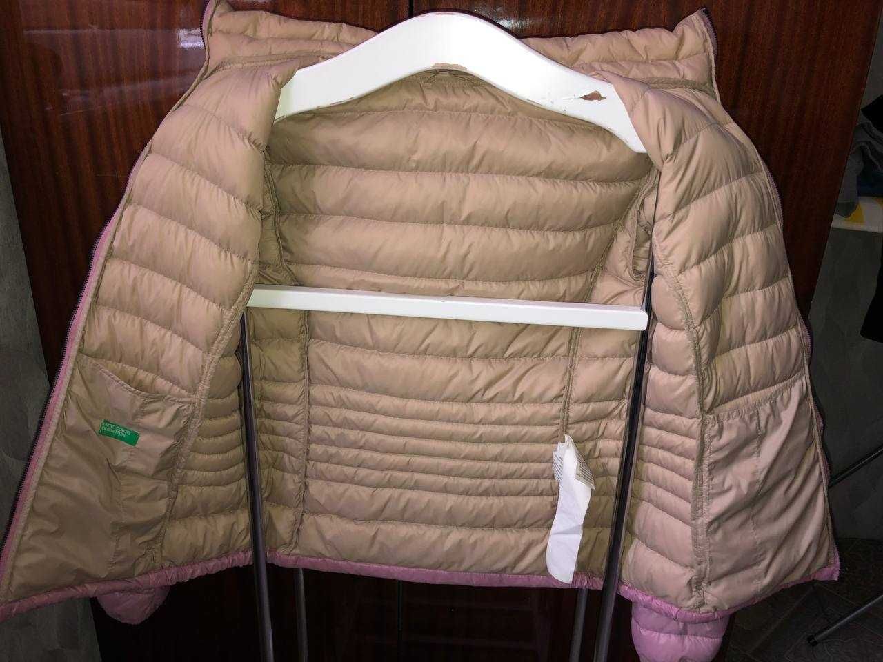куртка микропуховик Benetton