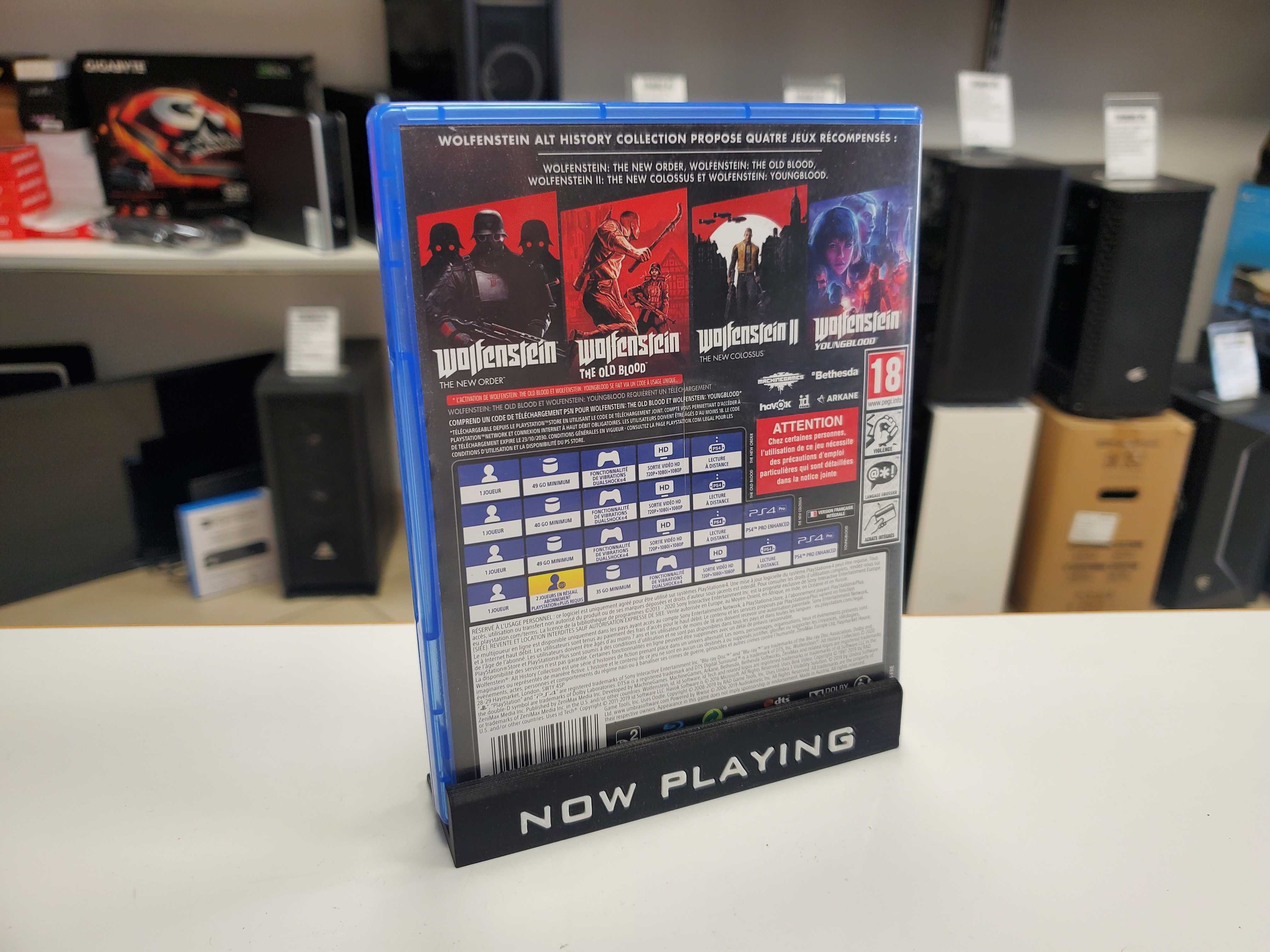 Gra na PS4 Wolfenstein: Alt History Collection Unikat
